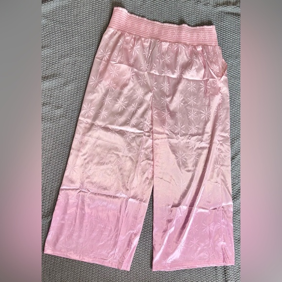 Disney Parks LIKE NEW Frozen Pink Hombre Snowflake Olaf Comfy Pajama Set 2XL - Picture 3 of 6